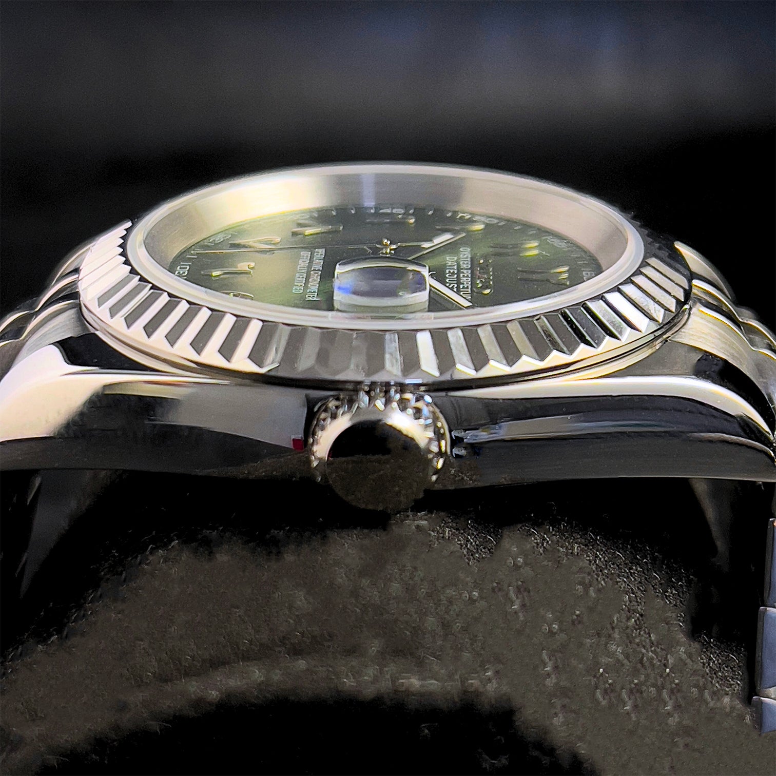 Seiko Datejust Arabic Green